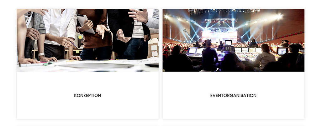 Website Redesign mit neuer Bildsprache im neuen Corporate Design.
