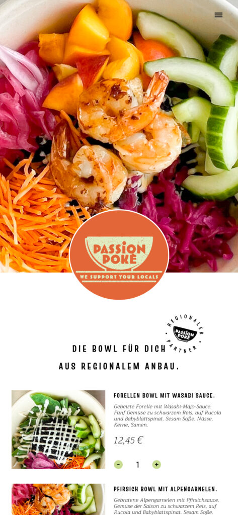 Brand Design. Content Design. Restaurant. Brand Building, Logo Design, Webdesign für ein Restaurant.
