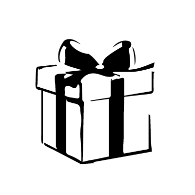 Icon für Logo Design und Prospekt für Geschenkeservice
