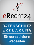 Datenschutz-Erklärung Siegel für e-Recht 24