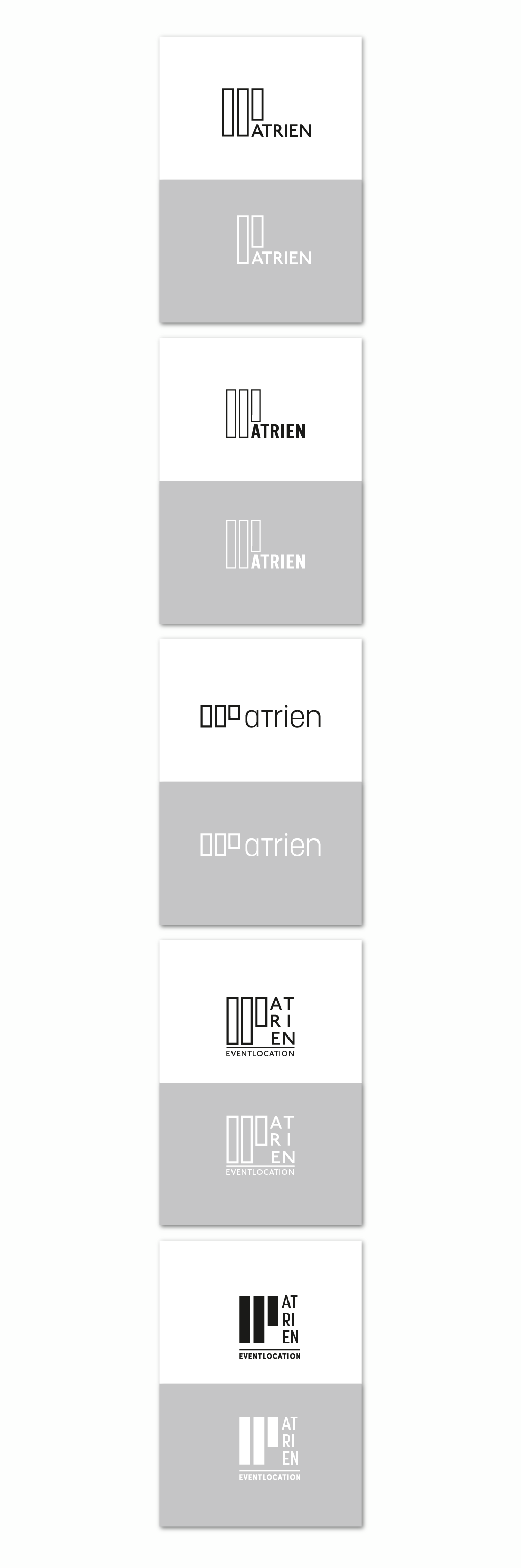 Logofolio. Logo Design für eine Event Location